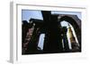 Silhouetted Ruins at Lal Kot Aka Qila Rai Pithora in Old Delhi. Lal Kot, Old Delhi..., 1990S (Photo-James L Stanfield-Framed Giclee Print