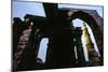 Silhouetted Ruins at Lal Kot Aka Qila Rai Pithora in Old Delhi. Lal Kot, Old Delhi..., 1990S (Photo-James L Stanfield-Mounted Giclee Print