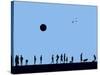 Silhouettes and Gulls 2-Adrian Campfield-Stretched Canvas