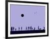 Silhouettes and Gulls 8-Adrian Campfield-Framed Giclee Print