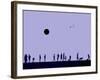 Silhouettes and Gulls 8-Adrian Campfield-Framed Giclee Print