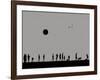 Silhouettes and Gulls 9-Adrian Campfield-Framed Giclee Print