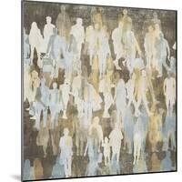 Silhouettes II-PI Studio-Mounted Art Print