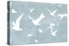 Silhouettes in Flight I-Jennifer Goldberger-Stretched Canvas