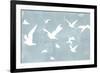 Silhouettes in Flight I-Jennifer Goldberger-Framed Art Print