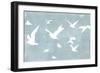 Silhouettes in Flight I-Jennifer Goldberger-Framed Art Print