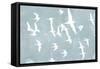 Silhouettes in Flight II-Jennifer Goldberger-Framed Stretched Canvas
