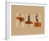 Silhouettes of Africa-Charlotte Derain-Framed Art Print