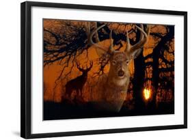 Silhouettes of Autumn-Gordon Semmens-Framed Giclee Print