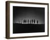 Silhouettes of Children-null-Framed Photographic Print