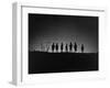 Silhouettes of Children-null-Framed Photographic Print