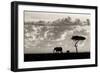 Silhouettes of Mara-Mario Moreno-Framed Art Print