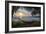 Silhoutte of an Empty Beach Hammock at the Beach, Tangalle, Sri Lanka, Asia-Charlie-Framed Photographic Print