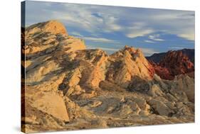 Silica Dome, Valley of Fire State Park, Overton, Nevada, United States of America, North America-Richard Cummins-Stretched Canvas