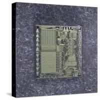Silicon Chip-null-Stretched Canvas