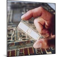 Silicon Chip-null-Mounted Photographic Print