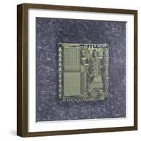 Silicon Chip-null-Framed Photographic Print