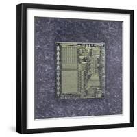 Silicon Chip-null-Framed Photographic Print