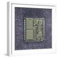 Silicon Chip-null-Framed Photographic Print