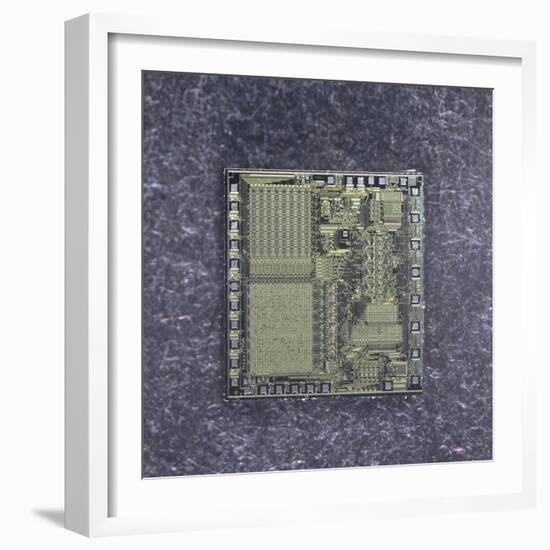 Silicon Chip-null-Framed Photographic Print