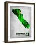 Silicon Valley California-NaxArt-Framed Art Print