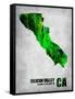 Silicon Valley California-NaxArt-Framed Stretched Canvas