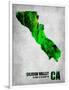 Silicon Valley California-NaxArt-Framed Art Print