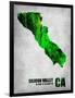 Silicon Valley California-NaxArt-Framed Art Print
