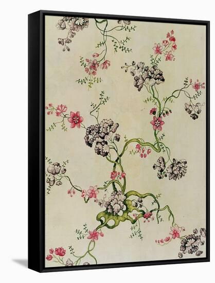 Silk Design by Anna Maria Garthwaite, 1740-null-Framed Stretched Canvas