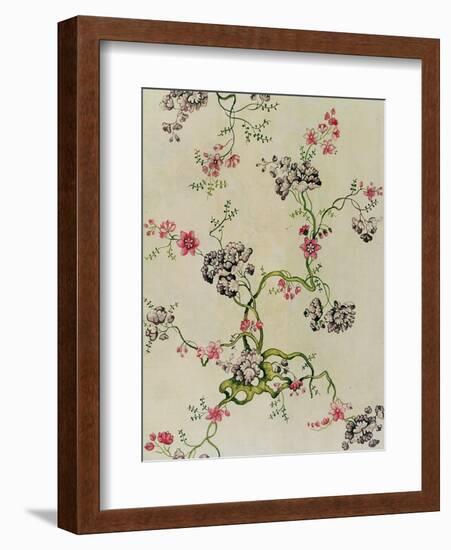 Silk Design by Anna Maria Garthwaite, 1740-null-Framed Giclee Print