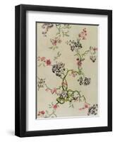 Silk Design by Anna Maria Garthwaite, 1740-null-Framed Giclee Print