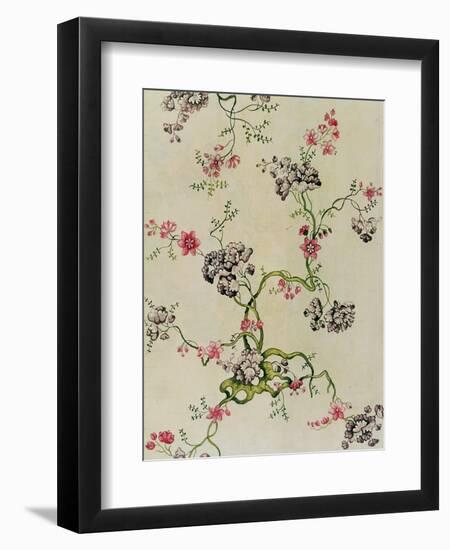 Silk Design by Anna Maria Garthwaite, 1740-null-Framed Giclee Print