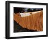 Silk Drying, Domestic Industry, Thailand, Southeast Asia-Occidor Ltd-Framed Photographic Print