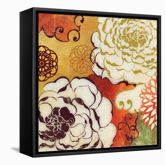 Silk Embers-Sloane Addison  -Framed Stretched Canvas