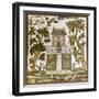 Silk Embroidery on Canvas, 1730-Emanuel Masse-Framed Giclee Print