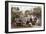 Silk Feeding Silkworms-Thomas Allom-Framed Art Print