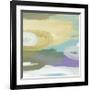 Silk Gem II-Cat Tesla-Framed Giclee Print