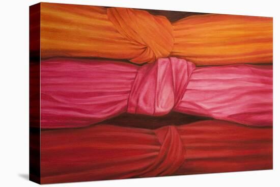 Silk Knots, 2010-Lincoln Seligman-Stretched Canvas