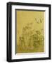 Silk Leaf from an Album of Flower and Bird Paintings (18th Century)-Jing Yi-Framed Giclee Print