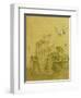 Silk Leaf from an Album of Flower and Bird Paintings (18th Century)-Jing Yi-Framed Giclee Print