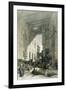 Silk-Mercers' Bazaar of El-Ghooreeyeh, Cairo-David Roberts-Framed Giclee Print