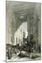 Silk-Mercers' Bazaar of El-Ghooreeyeh, Cairo-David Roberts-Mounted Giclee Print