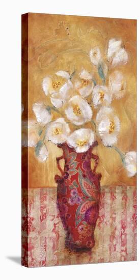 Silk Petals-Augustine-Stretched Canvas