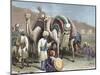 Silk Road, Caravan of Camels Resting, Antioch-Prisma Archivo-Mounted Photographic Print