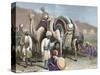 Silk Road, Caravan of Camels Resting, Antioch-Prisma Archivo-Stretched Canvas