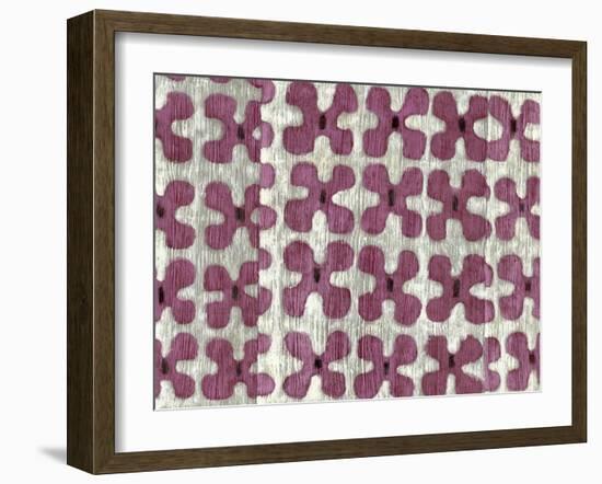 Silk Road Ikat III-Chariklia Zarris-Framed Art Print