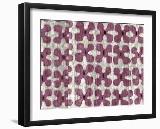 Silk Road Ikat III-Chariklia Zarris-Framed Art Print