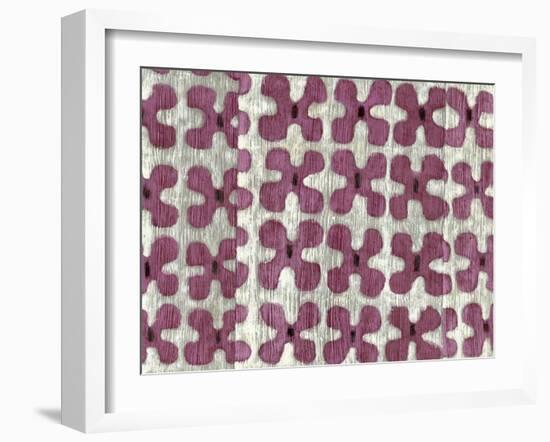 Silk Road Ikat III-Chariklia Zarris-Framed Art Print