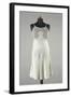 Silk Satin Underdress with Lace Inserts, 1930s-1940s-null-Framed Giclee Print