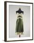 Silk Satin Underdress with Lace Inserts, 1930s-1940s-null-Framed Giclee Print